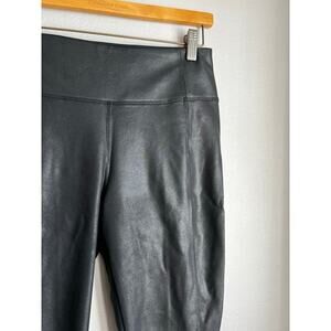 Athleta Women’s Black Pull On Delancey Gleam Tight Leggings